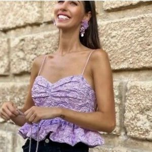 Zara Lavender Tank Top